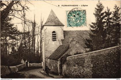 CPA FLINS-sur-SEINE Eglise (1412049)