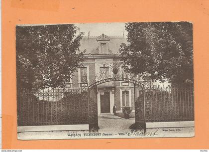 CPA - Flixecourt  -(Somme) - Villa