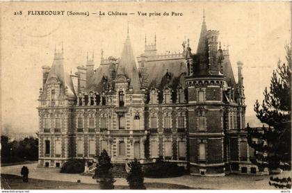 CPA Picardie Somme Flixecourt Chateau (982684)