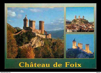 09 - Foix - Le château fort des Comtes de Foix - Multivues - CPM - Voir Scans Recto-Verso