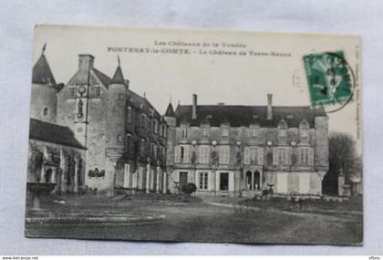 P165, Fontenay le Comte, le château de Terre Neuve, Vendée 85