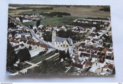 Cpm, Fontenay Tresigny, sortie Ouest vers Paris, rue Bertaux, Seine et Marne 77