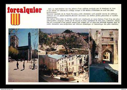 04 - Forcalquier - Multivues - CPM - Voir Scans Recto-Verso