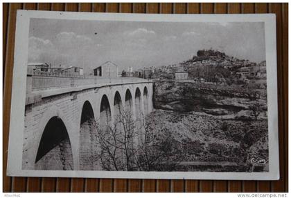 CPA :FORCALQUIER  LE VIADUC  > Alpes-de-Haute Provence 04