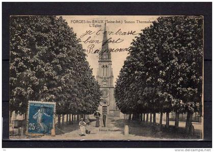 76 - Forges-les-Eaux - Station Thermale - L'Eglise