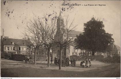 CPA FOUESNANT Place et lÉglise (144055)