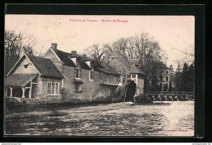 CPA Fourges, Moulin de Fourges