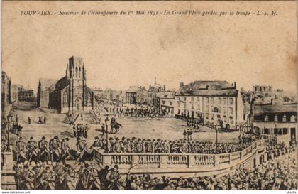 CPA FOURMIES - La Grand Place (136647)