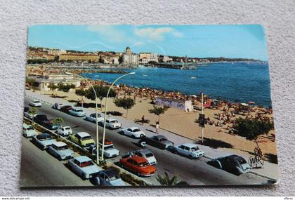 Cpm 1971, Fréjus plage, au fond saint Raphael, Var 83