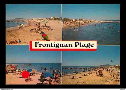 34 - Frontignan - La Plage - Multivues - Scènes de Plage - CPM - Voir Scans Recto-Verso