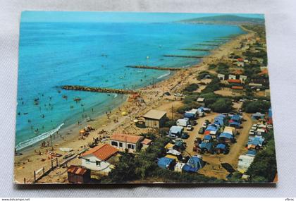 Cpm 1984, Frontignan, vue aérienne, dans le fond Sète, Hérault 34