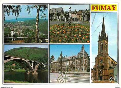 08 - Fumay - Multivues - Fleurs - Carte Neuve - CPM - Voir Scans Recto-Verso