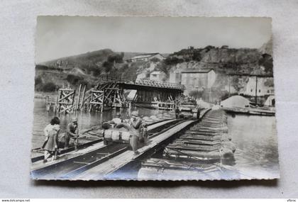 O489, Cpm, Fumay, passage de la Meuse par la 1ère armée Américaine, Ardennes 08