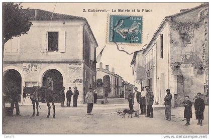 Gabarret 40 - Place Mairie