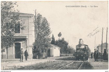 GALLARGUES - La Gare