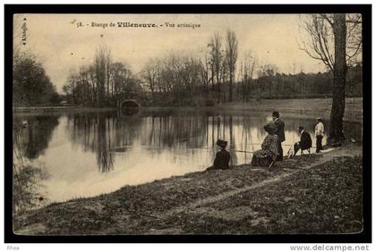 92 - GARCHES - Etangs de Villeneuve -  peche a la ligne