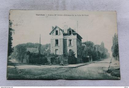 Garches, avenue Mel Brézin et avenue de la Celle Saint Cloud, Hauts de Seine 92