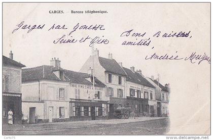 Garges Les Gonesses 95 -  Précurseur Commerces Poste PTT - Beaux Cachets 1904