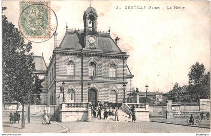 CPA-Carte Postale France  Gentilly La Mairie 1907  VM55943