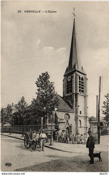 CPA Gentilly Eglise (1276307)