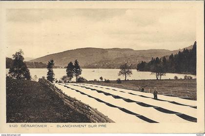 Gérardmer - Blanchiment sur pré