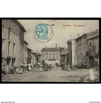 54 - GERBEVILLER - Rue Gambetta