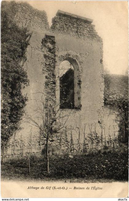 CPA GIF-sur-YVETTE Abbaye - Ruines de l'Eglise (1355170)