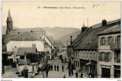 CPA GIROMAGNY Grande-Rue (722585)