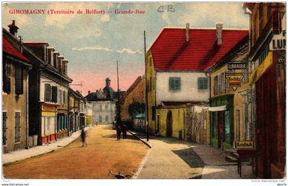 CPA GIROMAGNY Grande-Rue (722592)