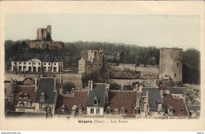 CPA GISORS - Les Tours (128957)