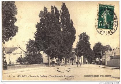 Carte Postale Ancienne de GOLBEY