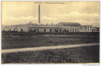 Carte Postale Ancienne de GOLBEY