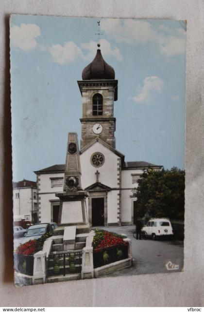 Cpm 1969, Golbey, l'église, Vosges 88