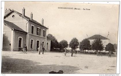 GONDRECOURT-LE-CHATEAU LA GARE ANIMEE