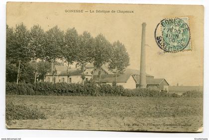 CPA - Carte Postale - France - Gonesse - La Fabrique à Chapeaux - 1906 (C8597)