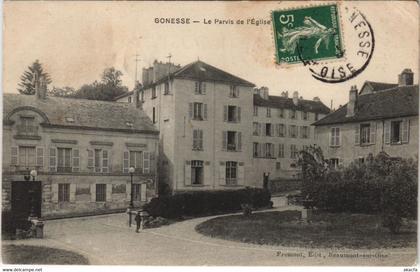 CPA GONESSE Le Parvis de L'Eglise (804645)