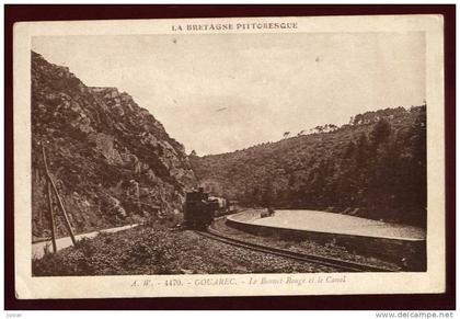 Cpa du 22 Gouarec le bonnet rouge et le canal     LOK15