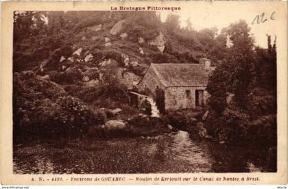 CPA GOUAREC - Moulin de Kerlouet (994421)