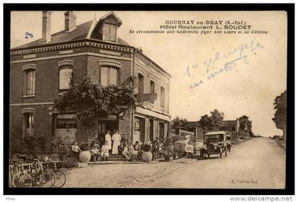 76 Gournay-en-Bray restaurant hotel carte pub D76D K76312K C76312C RH096738