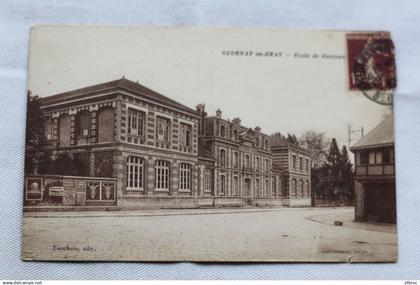 Gournay en Bray, école de garçons, Seine Maritime 76