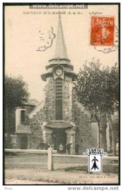 93 Gournay-sur-Marne - GOURNAY-SUR-MARNE (S-&-O) - L'Eglise - cpa