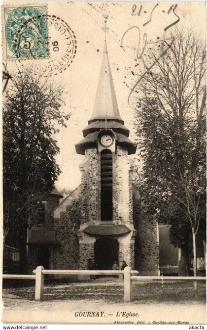 CPA GOURNAY-sur-MARNE Eglise (1353894)