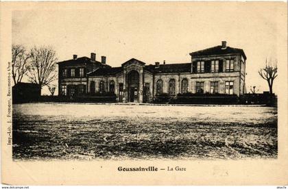 CPA AK GOUSSAINVILLE - La Gare (519549)