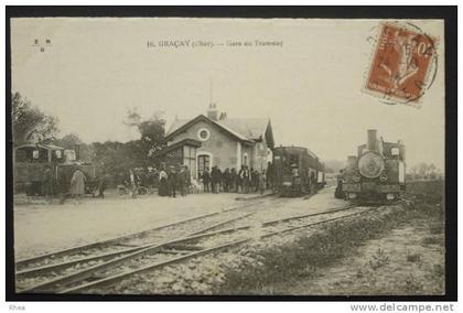 18 Graçay gare train    D18D  K18103K  C18103C RH054281