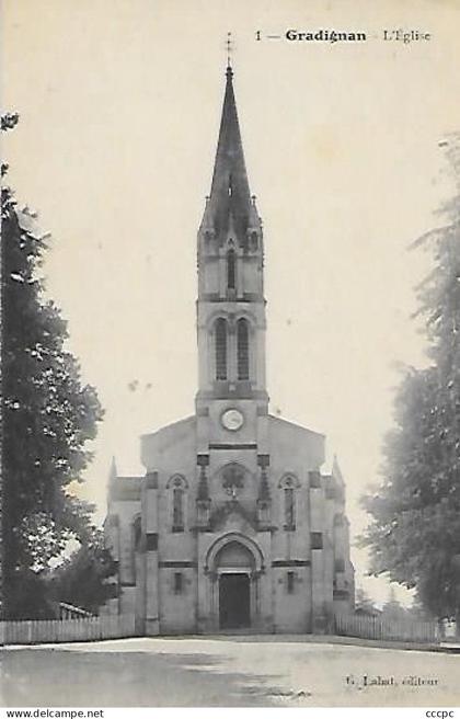 CPA Gradignan l'Eglise