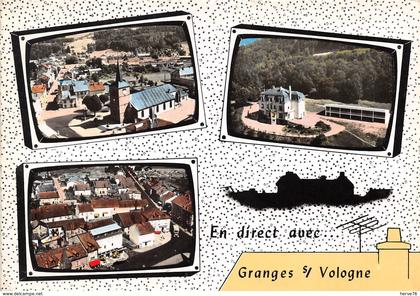 GRANGES SUR VOLOGNE - multivues (CPSM grand format)