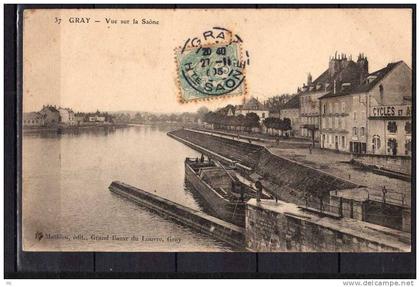 70 - Gray - Vue sur la Saone