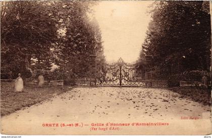 CPA GRETZ-ARMAINVILLIERS Grille d'Honneur d'Armainvilliers (1299600)