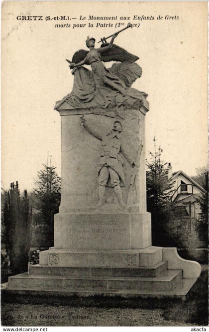 CPA GRETZ-ARMAINVILLIERS Le Monument aux Enfants de Gretz (1299538)