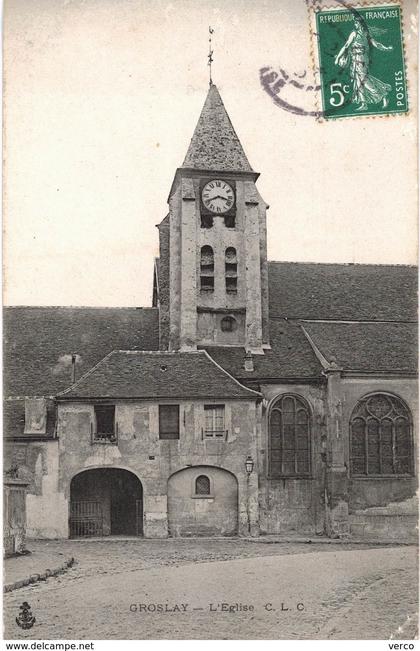 Carte Postale ANCIENNE de   GROSLAY